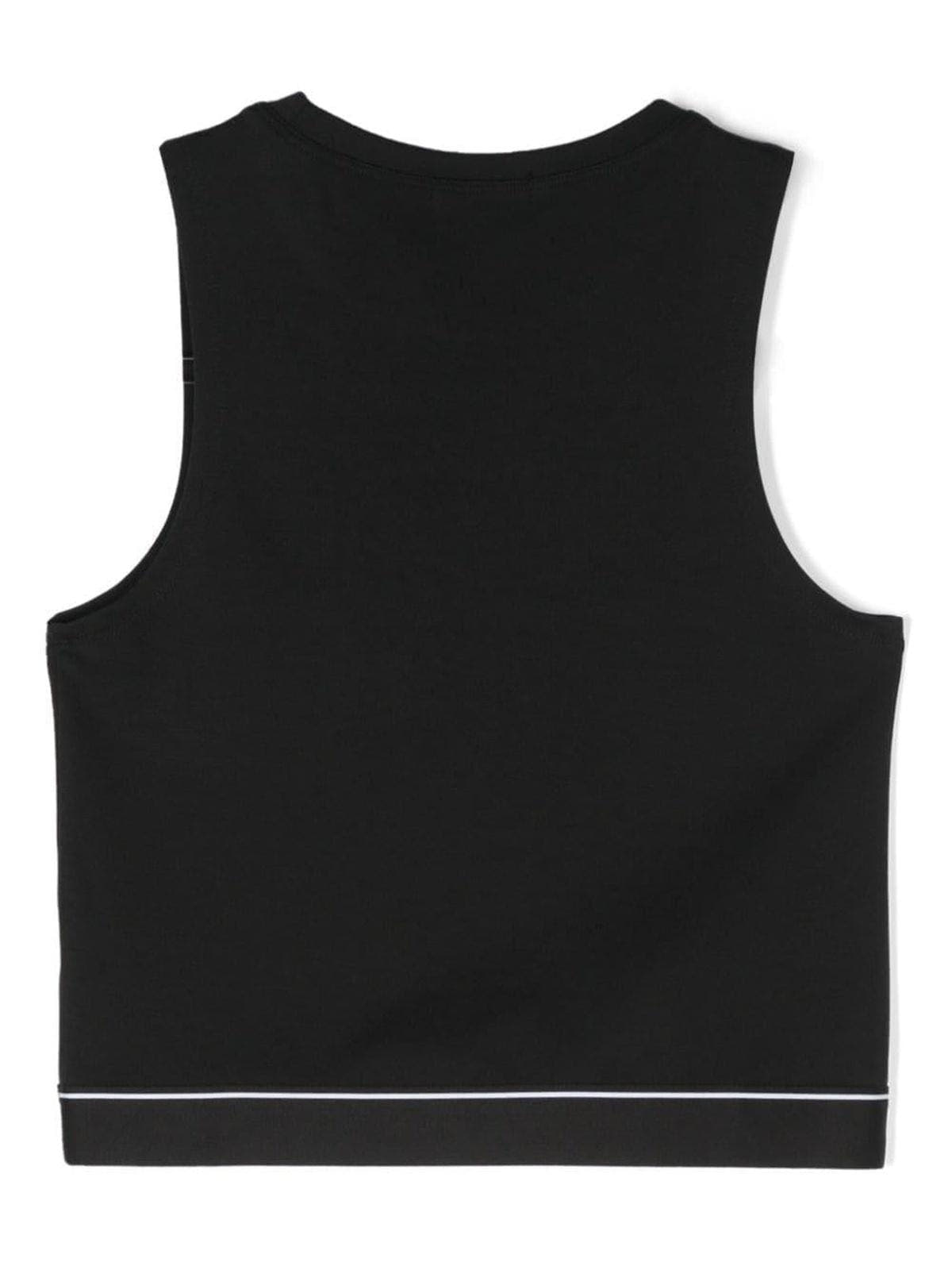 LOGO TAPE SLEEVELESS PUNTO TOP 