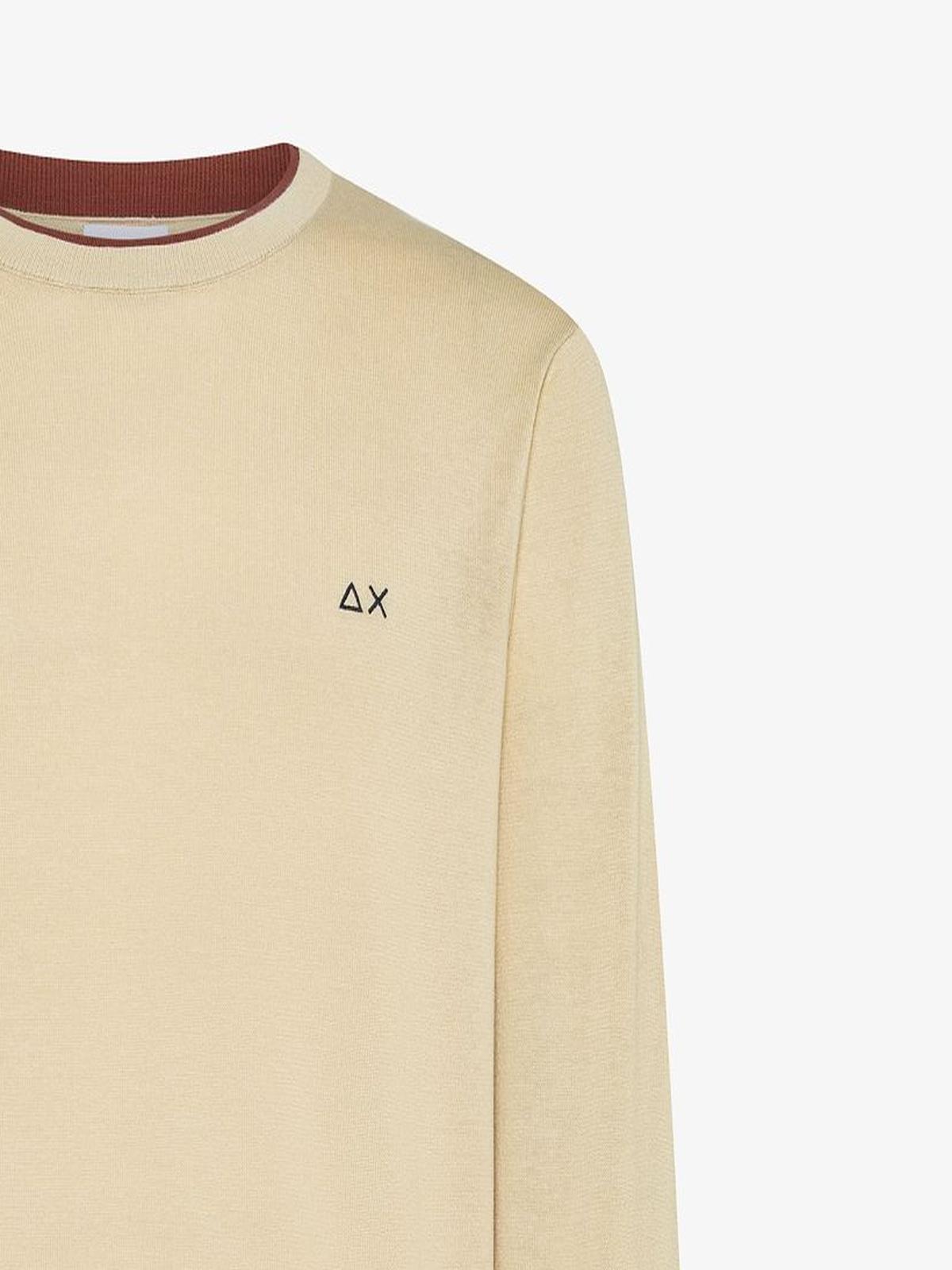 SWEATER NECK DOUBLE RIB L/S 