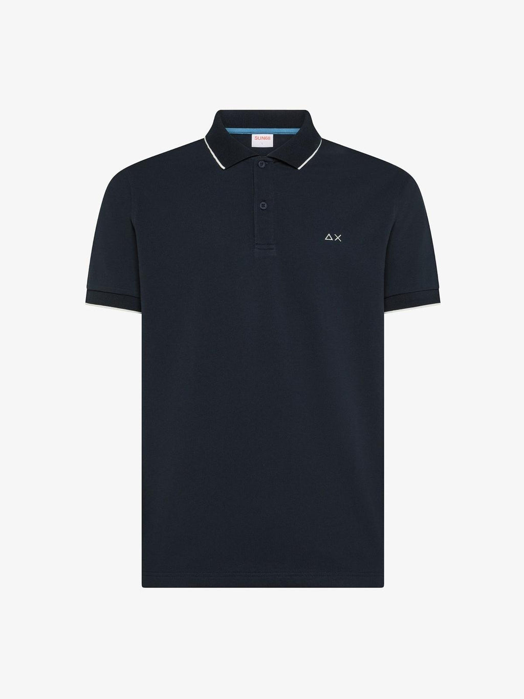 POLO SMALL STRIPE ON COLLAR S/S 