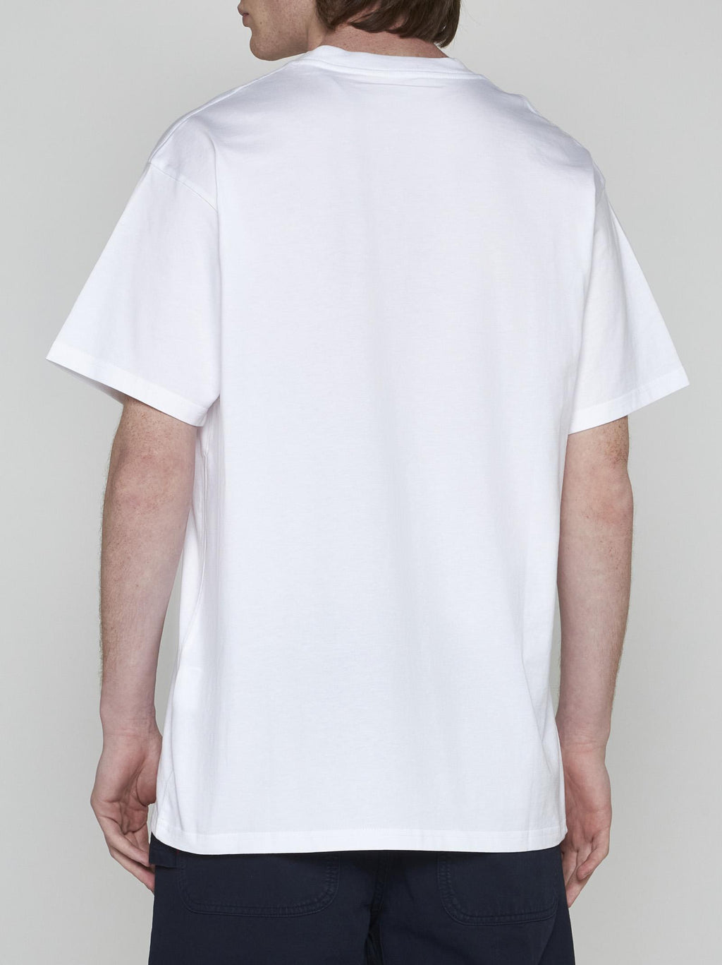 S/S SCRIPT EMBROIDERY T-SHIRT 
