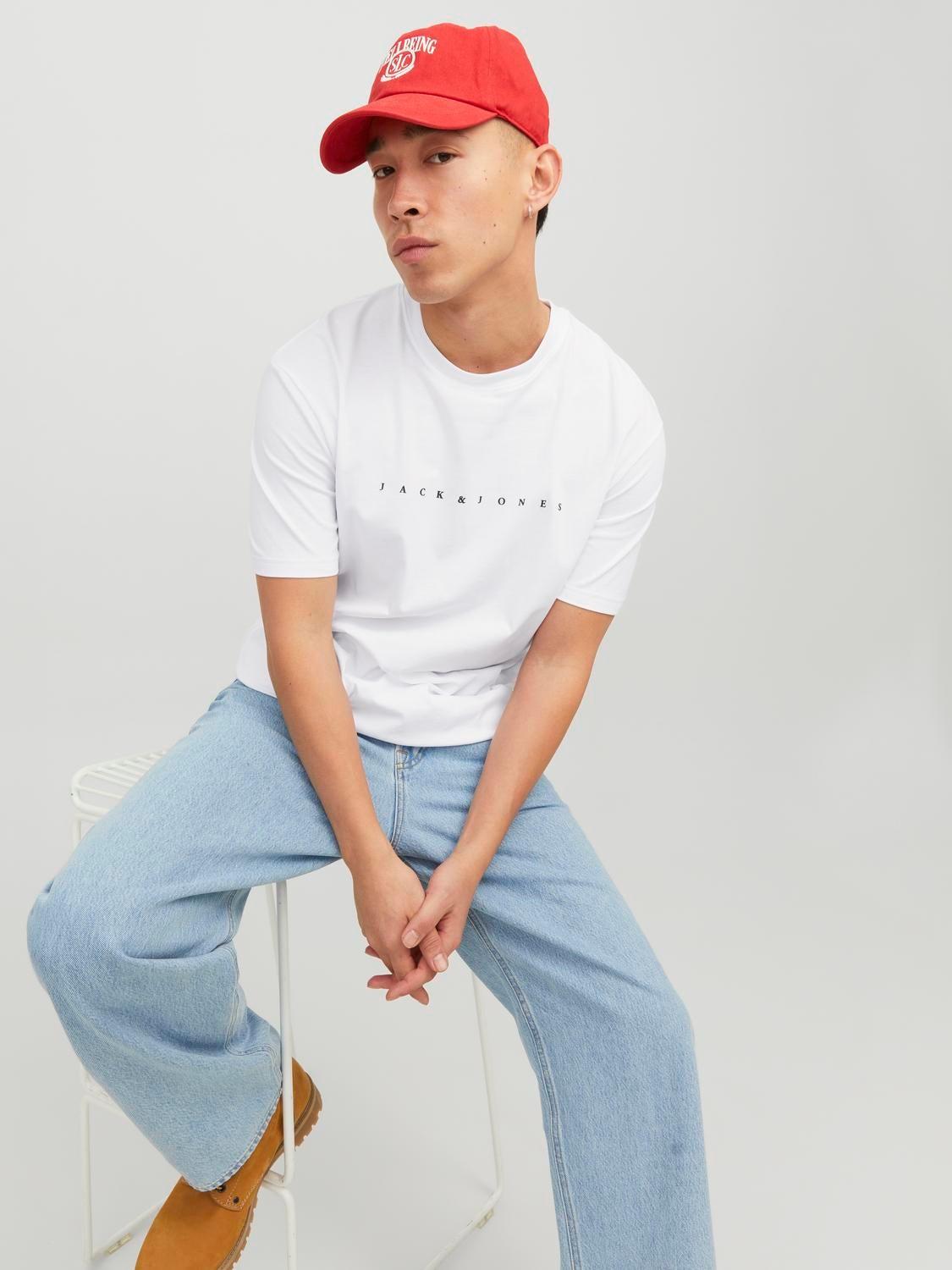 12234746/White JACK AND JONES