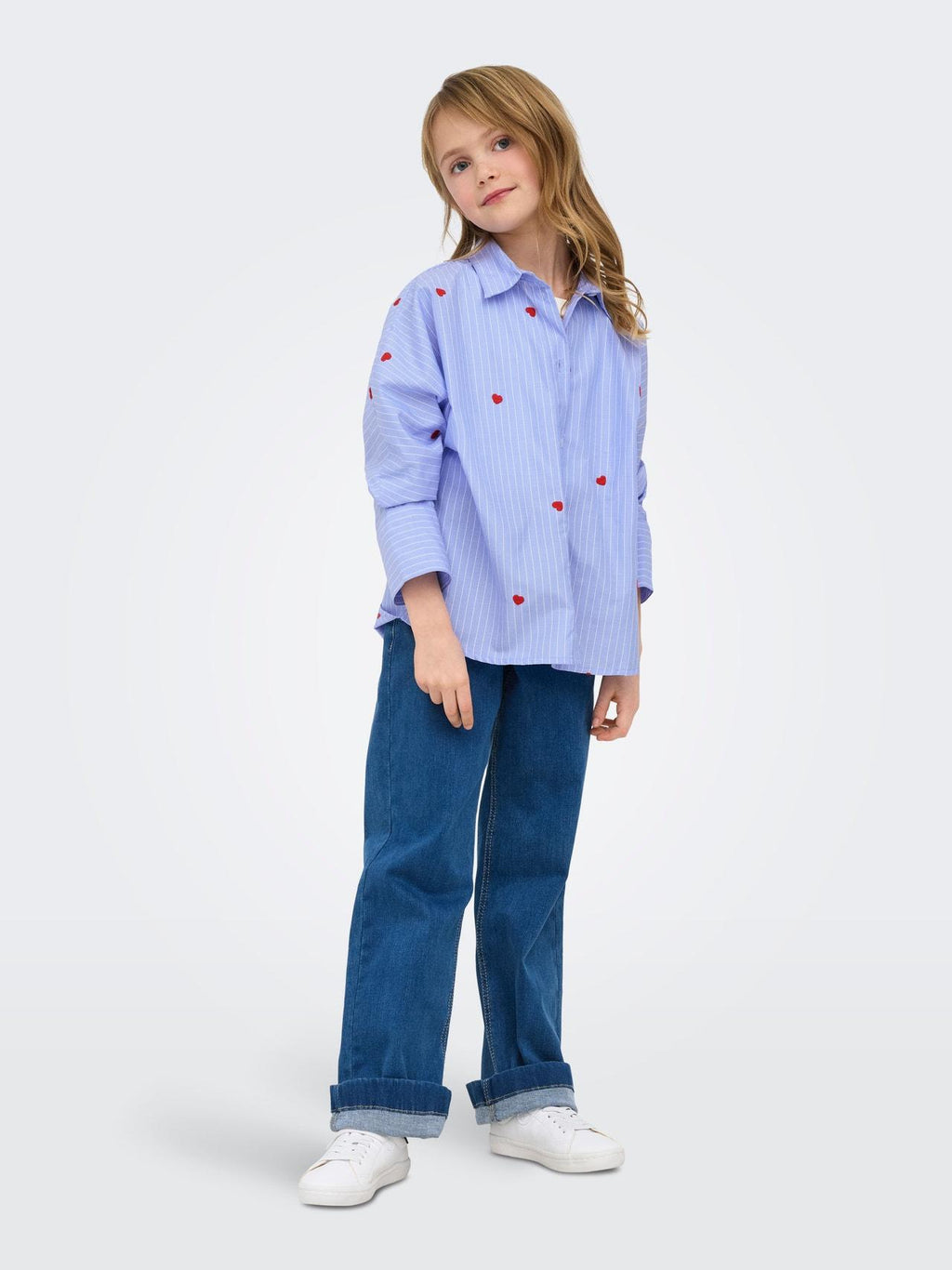 15368227/Moonlight Blue Stripes Red ONLY KIDS