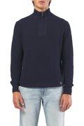 GUESS HEADLEY HALF ZIP MOCK SWEATER