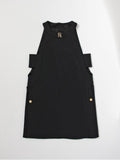 ELISABETTA FRANCHI La Mia Bambina ABITO IN DOPPIO CREPE +PLACCA