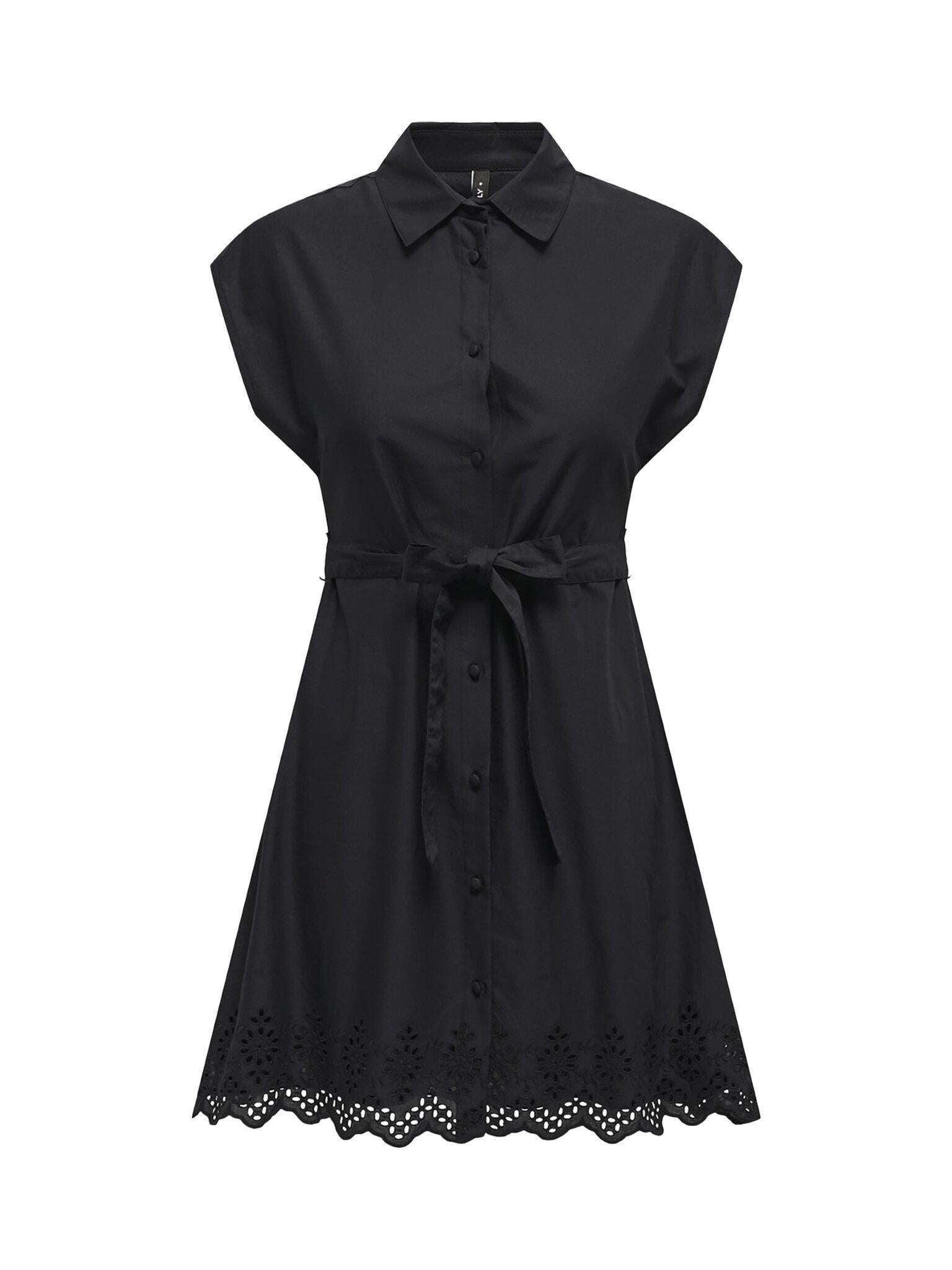 ONLLOU LIFE EMB S/S SHIRT DRESS PTM 
