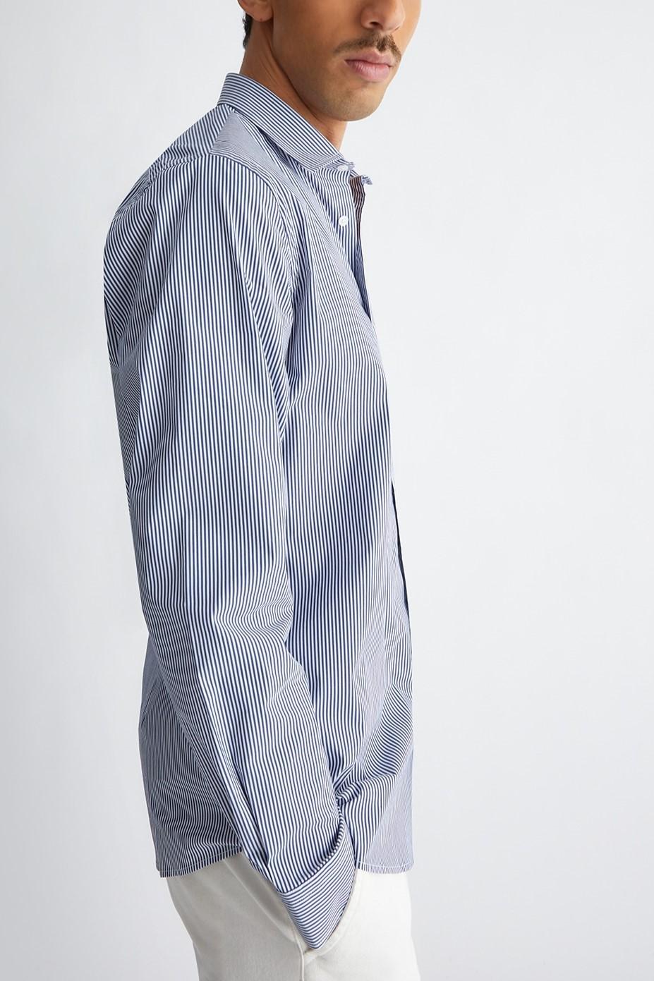 CAMICIA SLIM VERTISHIRT M124P201VERTISHIRT/DARK BLUE 701 LIU JO