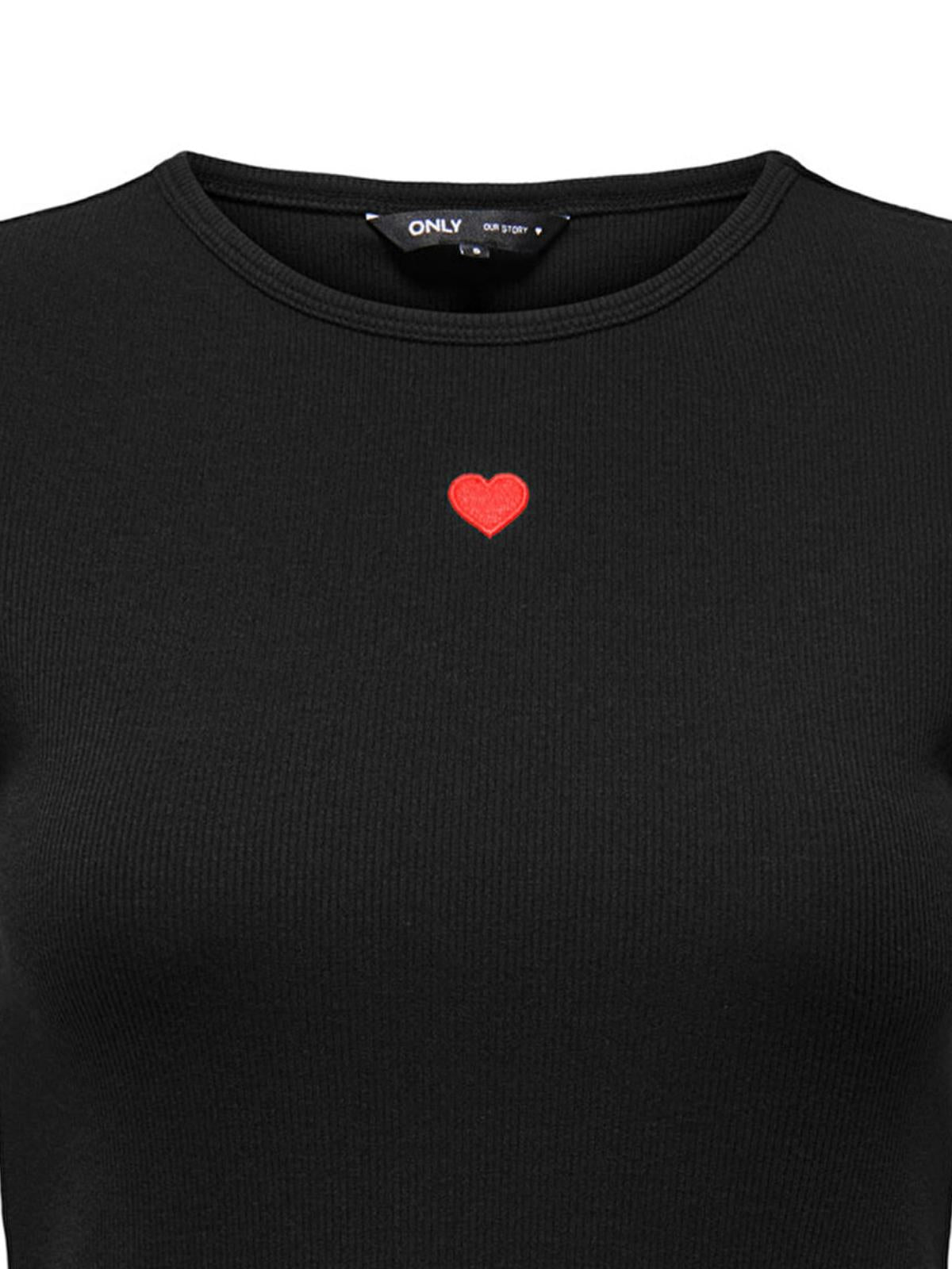 15342939/Black RED HEART ONLY