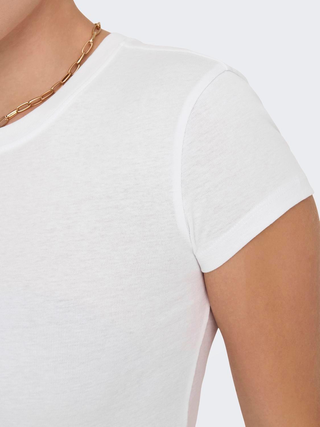 ONLELINA S/S O-NECK SHORT TOP JRS NOOS 