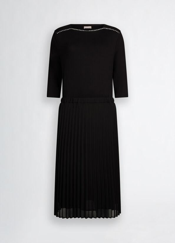 ABITO JERSEY E GEORGETTE 