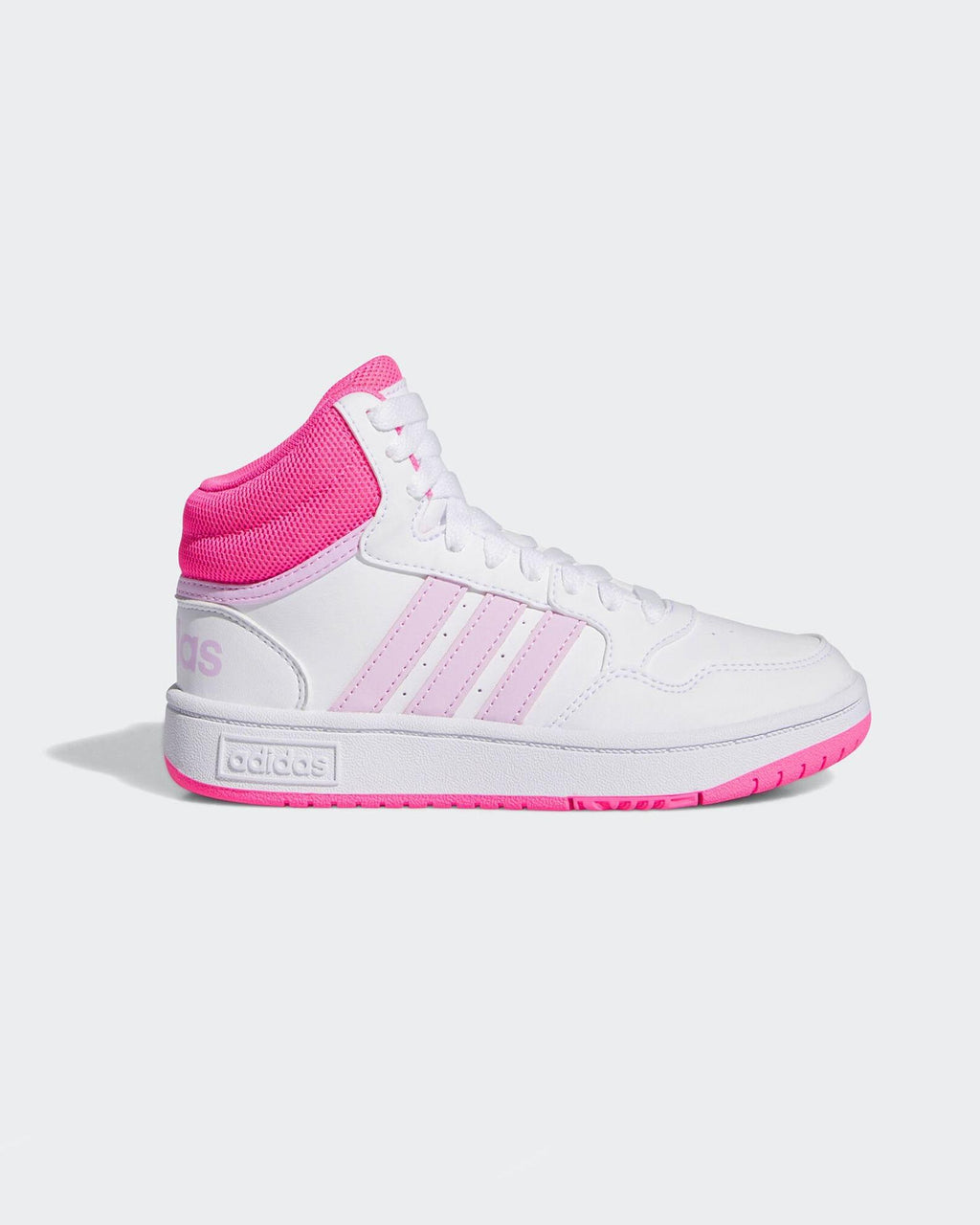 HOOPS 3.0 MID K     FTWWHT/ORCFUS/LUCPNK IF2722/ND ADIDAS
