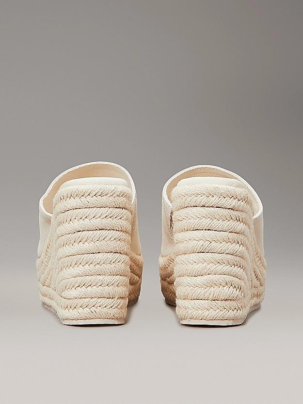 WEDGE ROPE SLIDE MG YW0YW01699/AEO CALVIN KLEIN JEANS