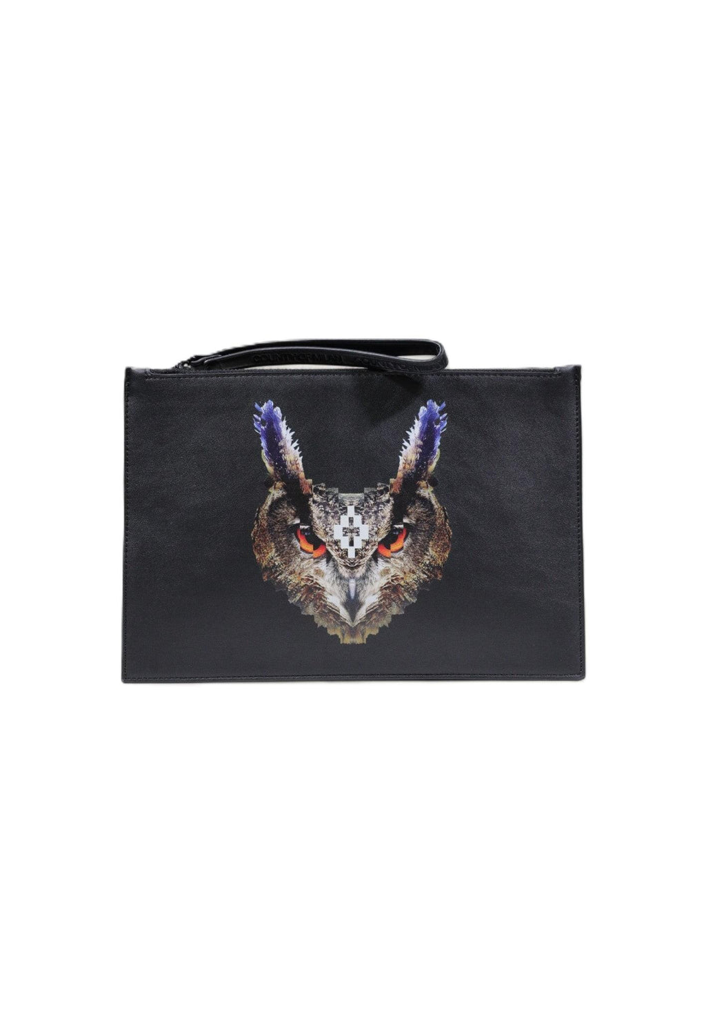 POCHETTE E.L. COMAF250139/NERO OWL MARCELO BURLON COUNTY OF MILAN
