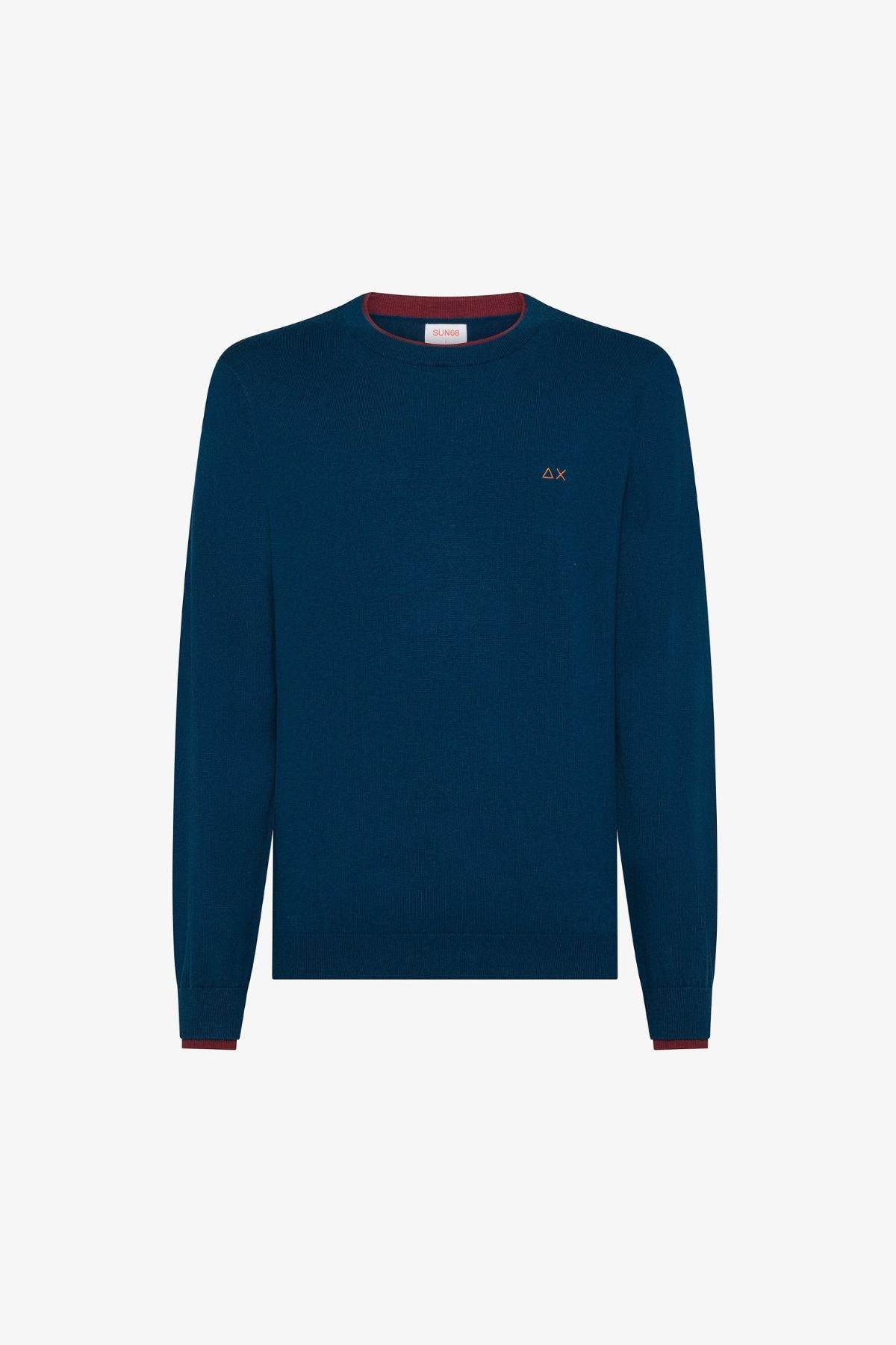 ROUND SWEATER DOUBLE RIB L/S 