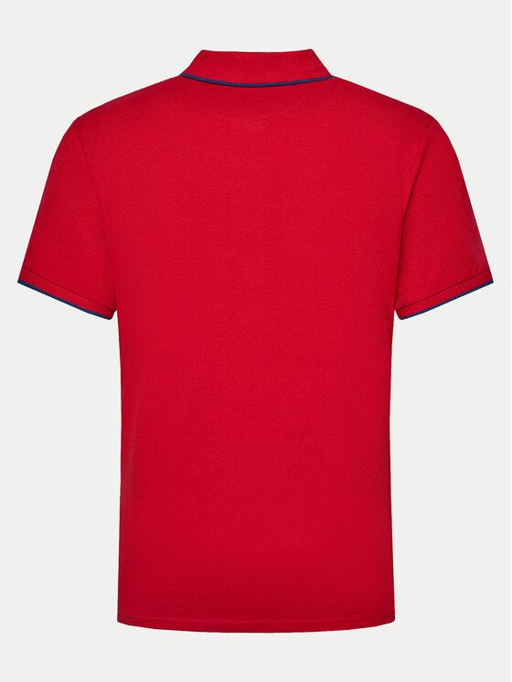 POLO SHORT SLEEVE COLLAR W/STRIPED IN CONTRAST 