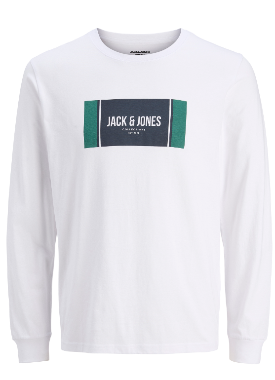 12282290/White JACK AND JONES