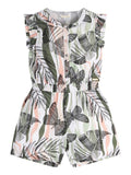 VISCOSE BLEND SS ROMPER J3GK13WFBN0/P848 GUESS