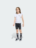 C SHORT TEE SET     WHITE/BLACK 