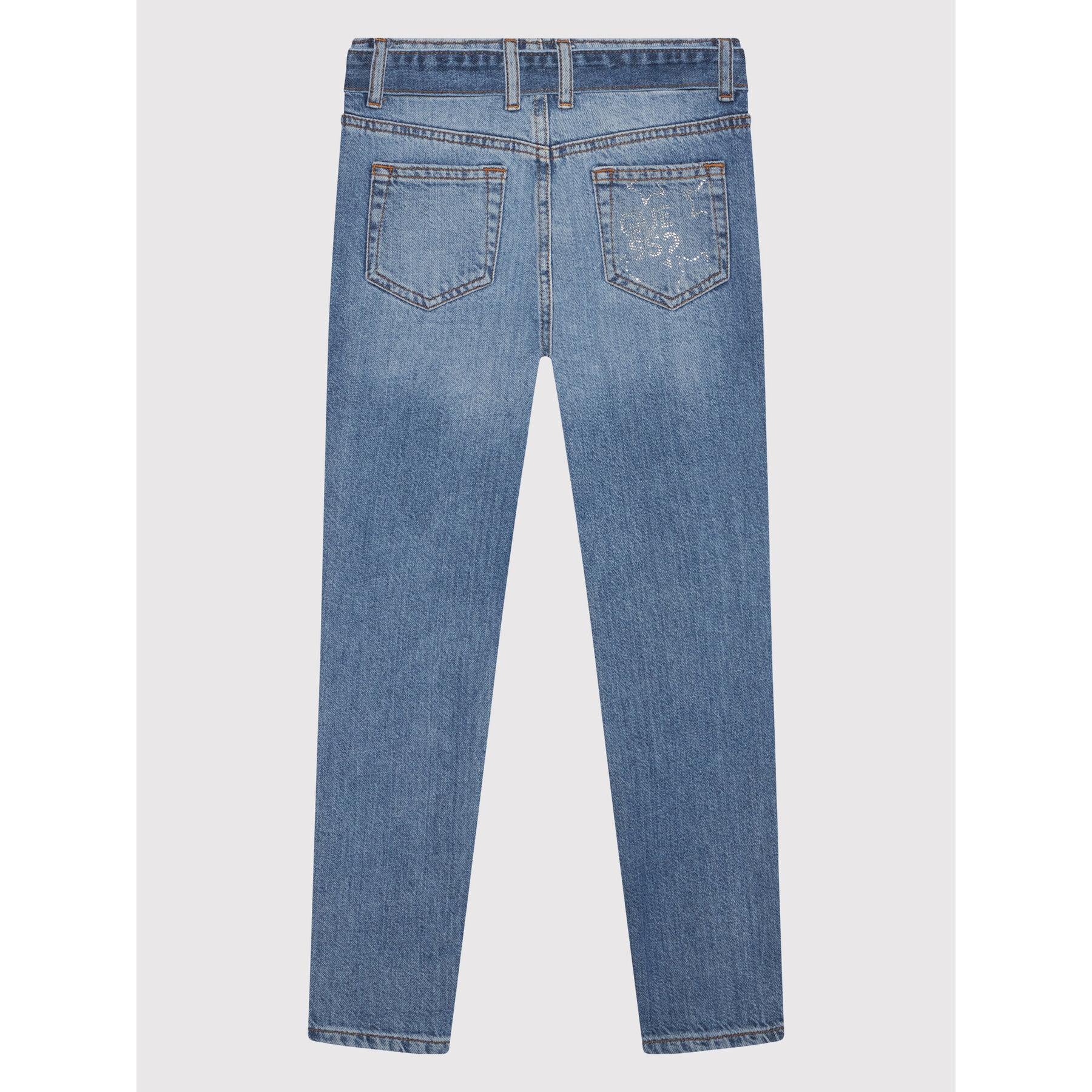 DENIM PAPER BAG PANTS J2RA01D45E0/HINS GUESS