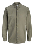 JJESUMMER LINEN BLEND SHIRT L/S SN 