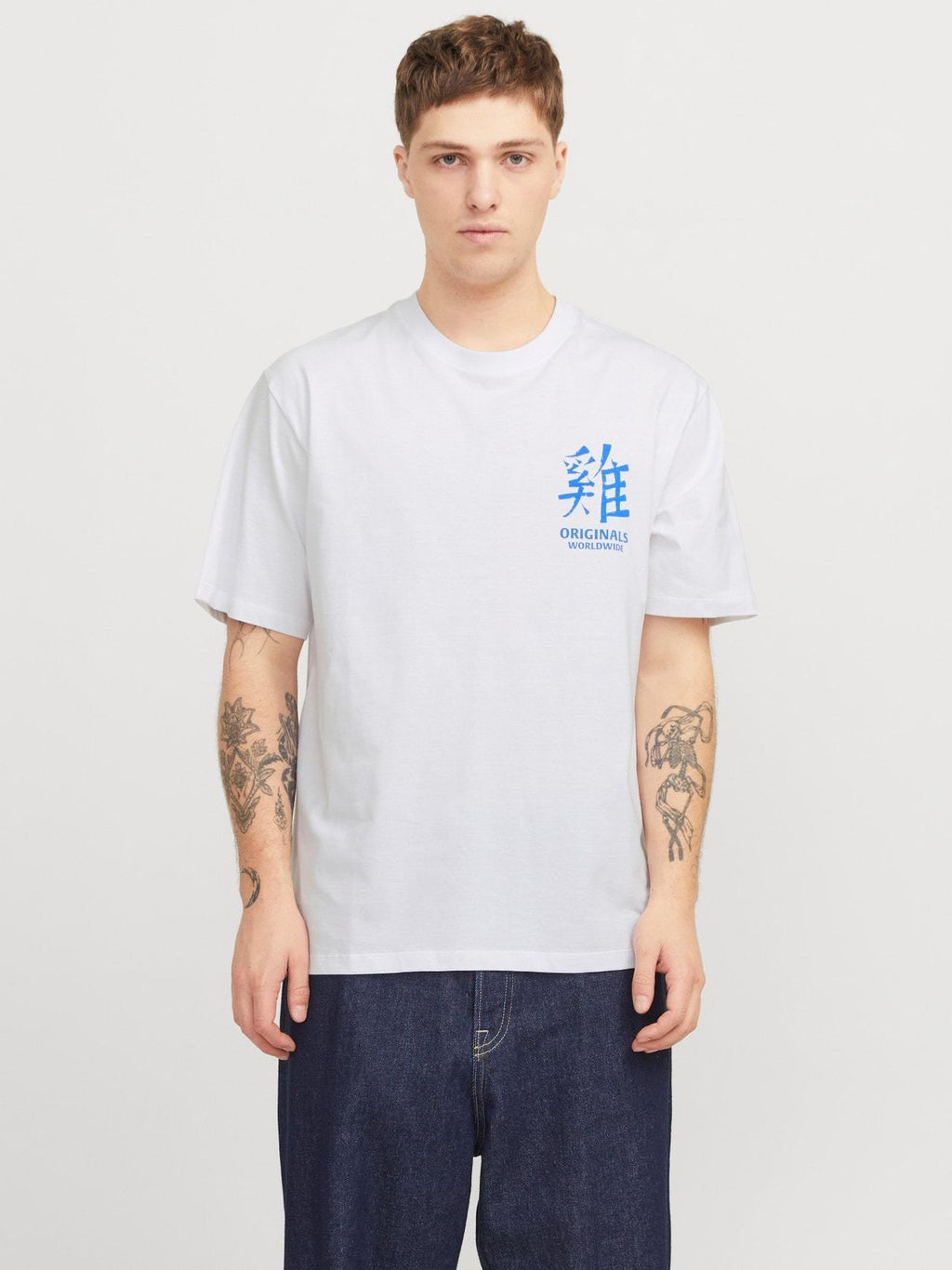 12275402/Bright White JACK AND JONES