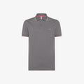 SUN68 POLO SMALL STRIPES ON COLLAR S/S