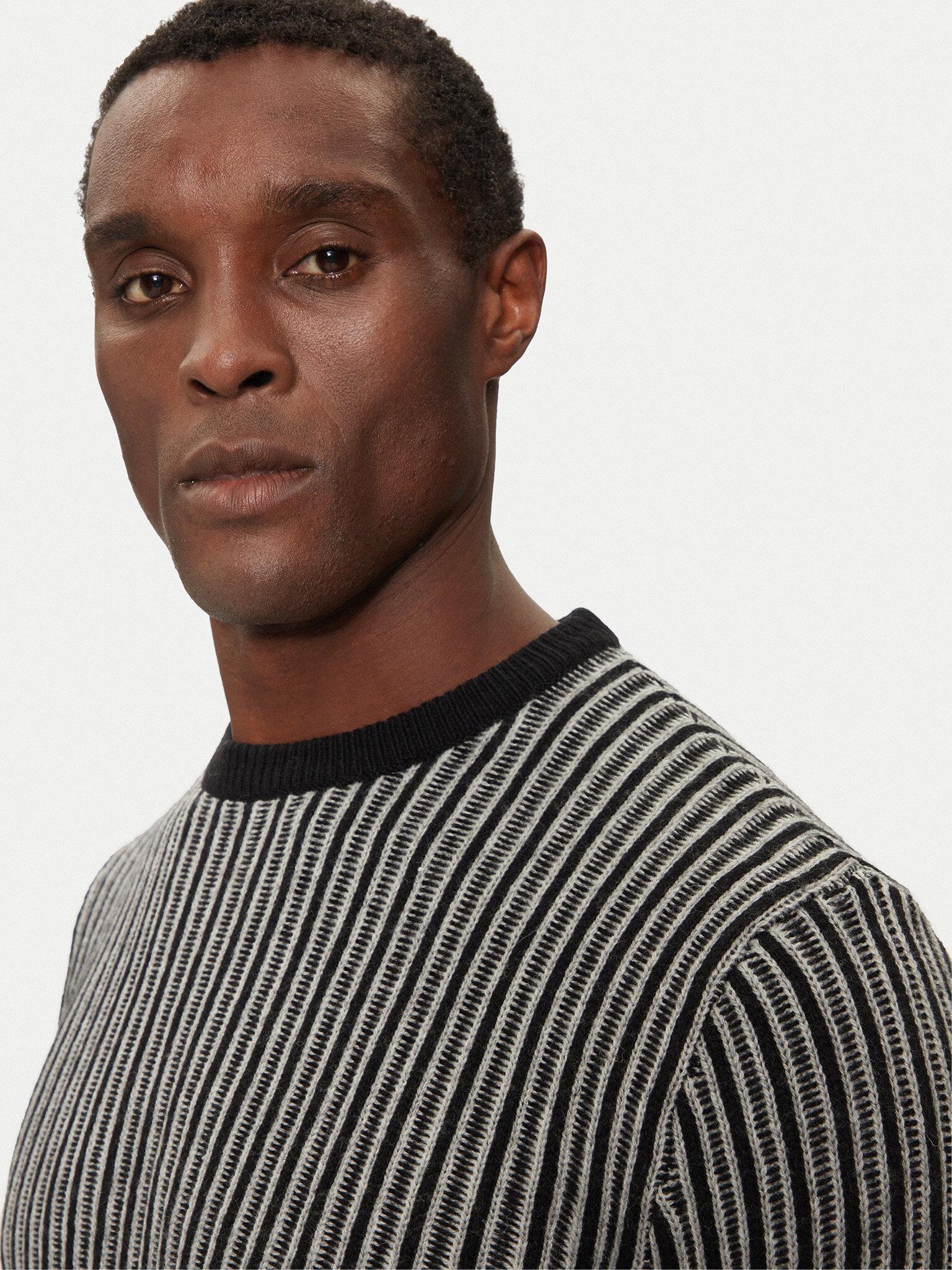 EMMANUEL CN BI-COLOR RIBS SWTR M4BR13Z3HB0/FJ63 GUESS