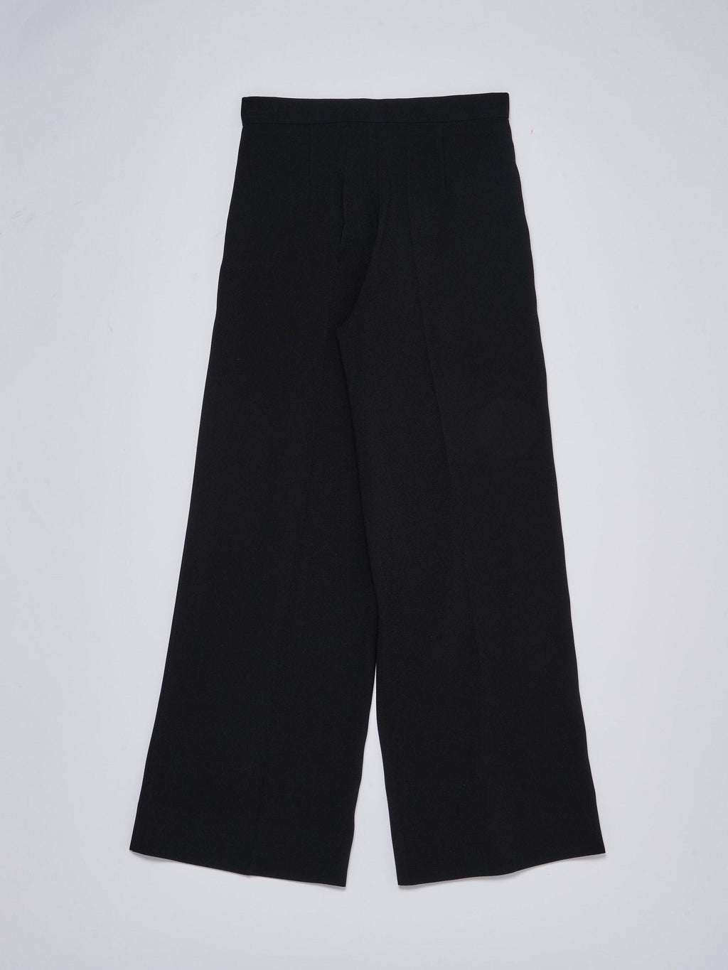 PANTALONE IN CREPE CON FIOCCO STRASS GA85 NERO EFPA218 0 GA085/N000 ELISABETTA FRANCHI La Mia Bambina