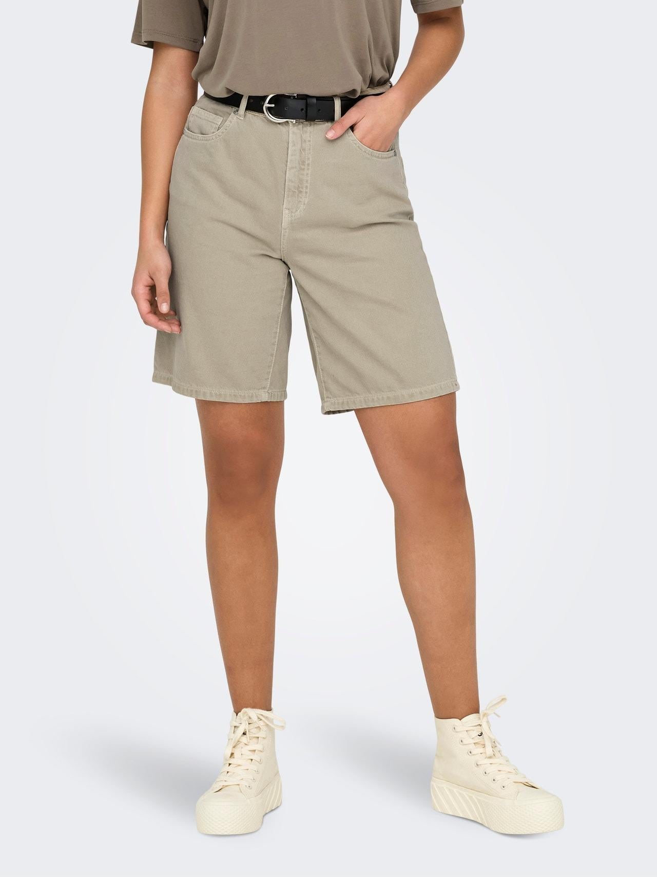 ONLSILLA MW LOOSE BERMUDA SHORTS PNT 