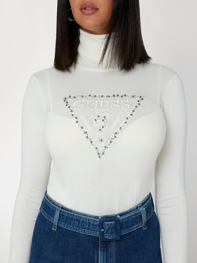 PIPER TRIANGLE LOGO TN LS SWTR W4BR03Z2NQ2/G012 GUESS