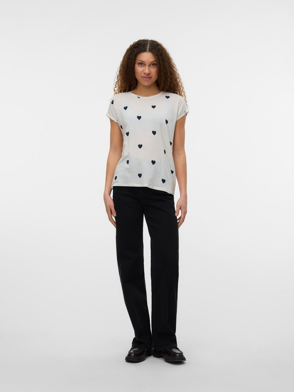 10214302/Snow White NAVY BLAZER VERO MODA