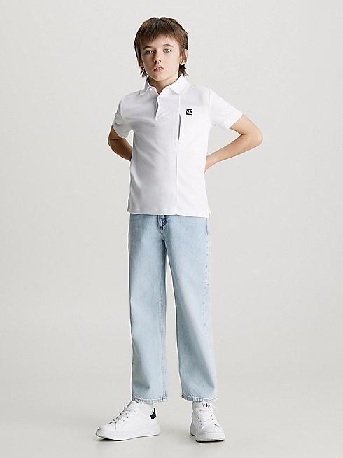 CLEAN CUTLINES POLO IB0IB02068T/YAF CALVIN KLEIN JEANS