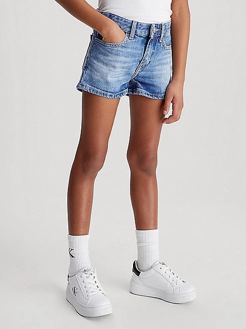 MR SLIM AUTH MID BLUE DNM SHOR 