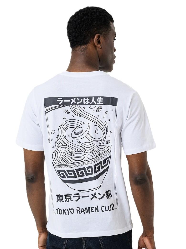 JJOSAKA BACK PRINT TEE SS CREW NECK 