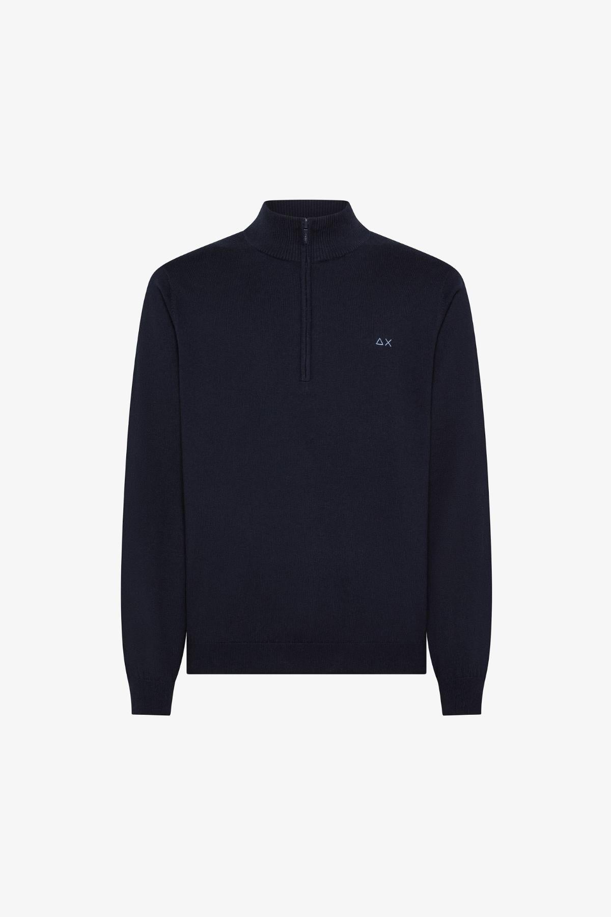 HALF ZIP SWEATER BASIC L/S 