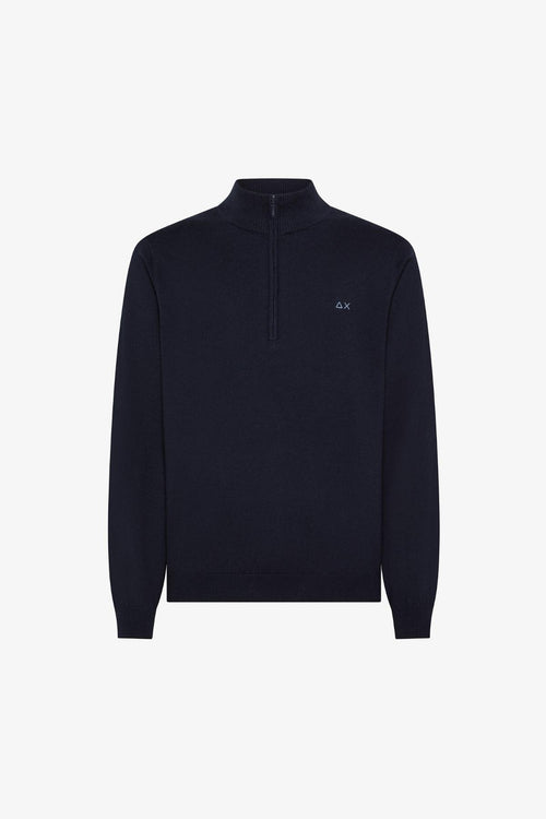HALF ZIP SWEATER BASIC L/S 