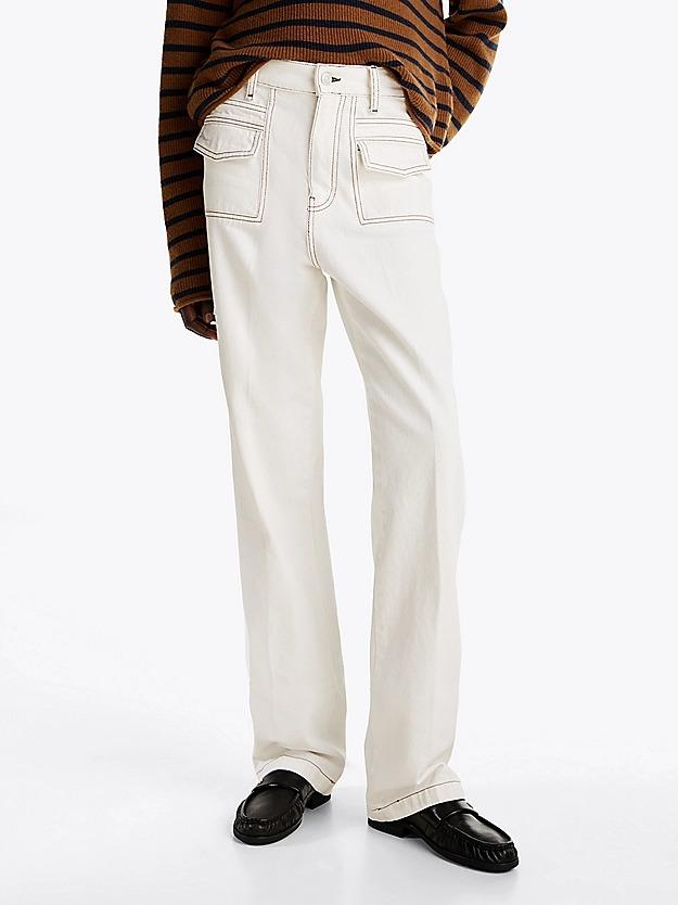 RELAXED BOOTCUT HW C WW0WW43718/YBL TOMMY HILFIGER