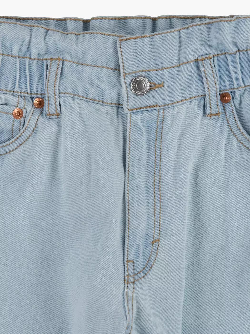 LVG HIGH LOOSE PAPERBAG JEANS 22SMLK4EE361/LIGHT BREEZE LEVI`S