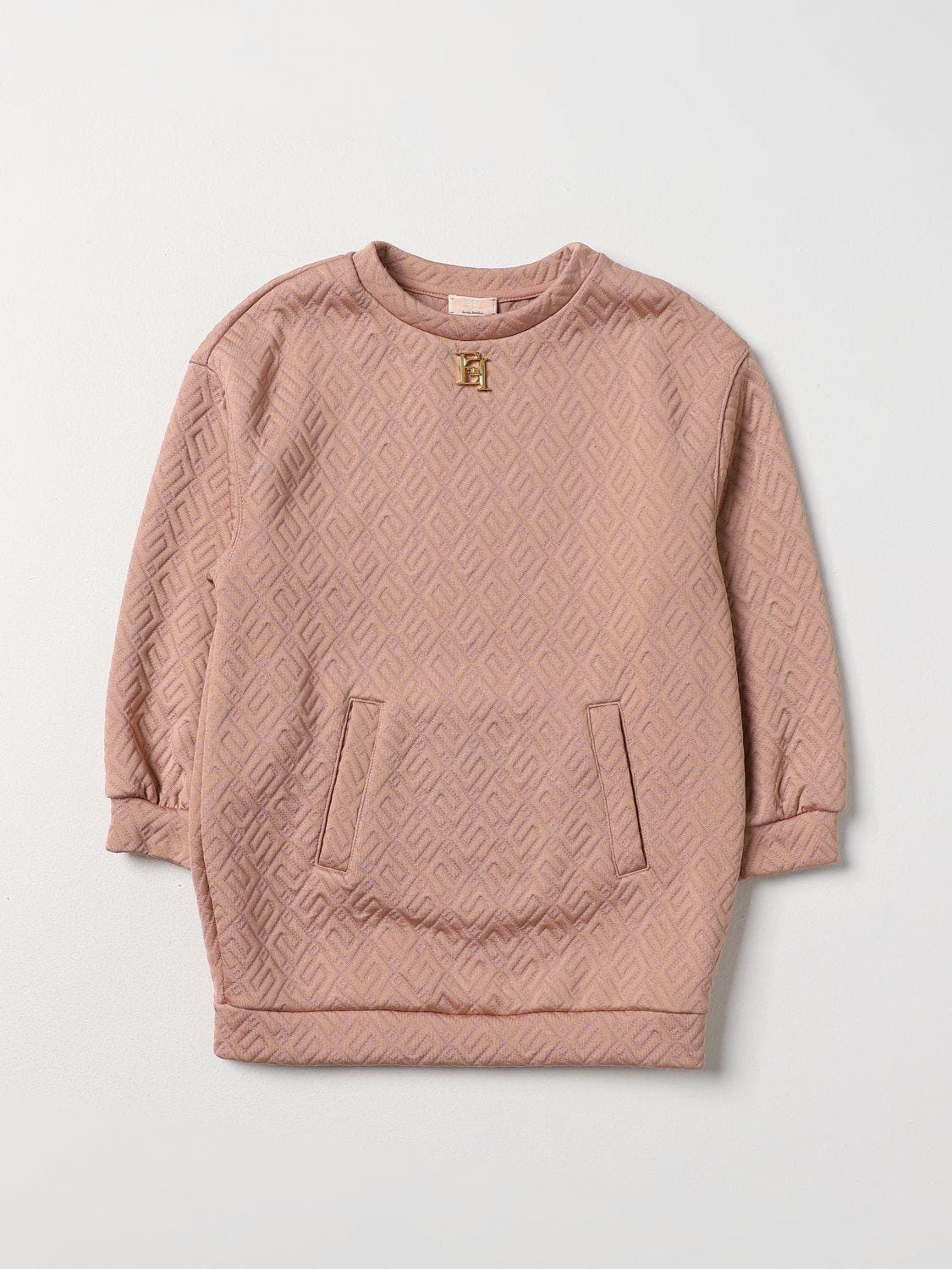 ABITO IN FELPA EMBOSSED LOGO INCASTRO NERO 