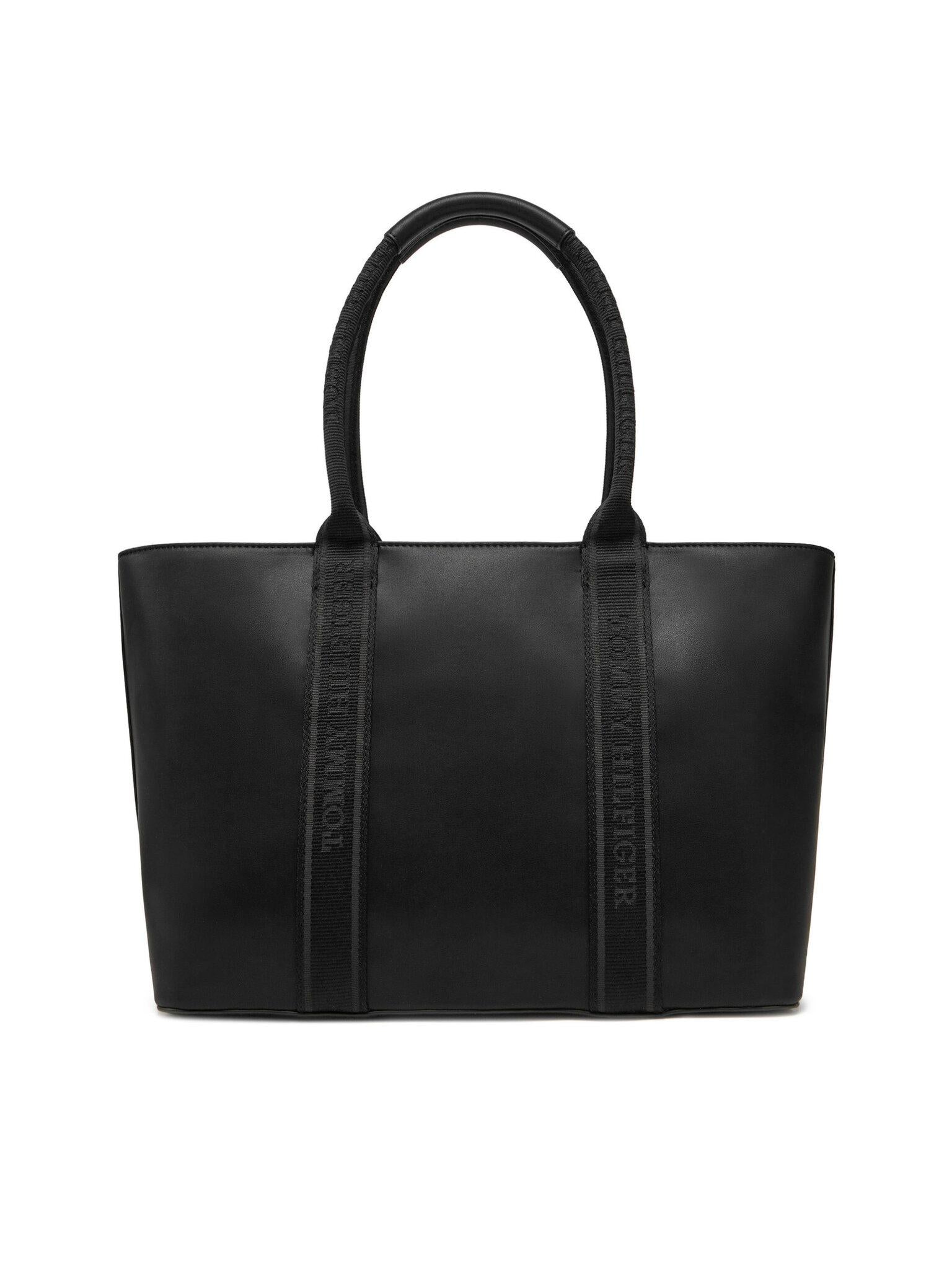TH LOGOTAPE TOTE AW0AW17198/BDS TOMMY HILFIGER