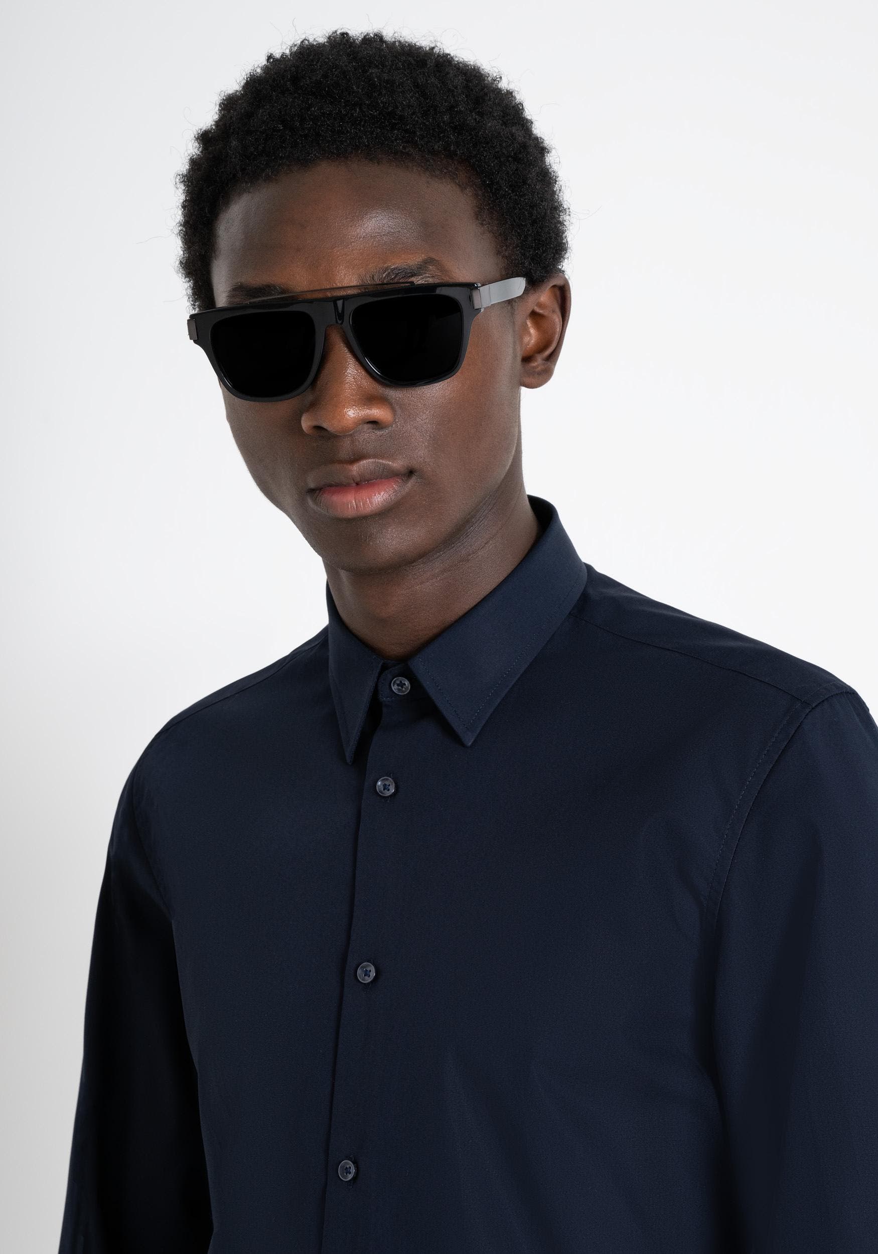 CAMICIA NAPOLI SLIM FIT IN COT 