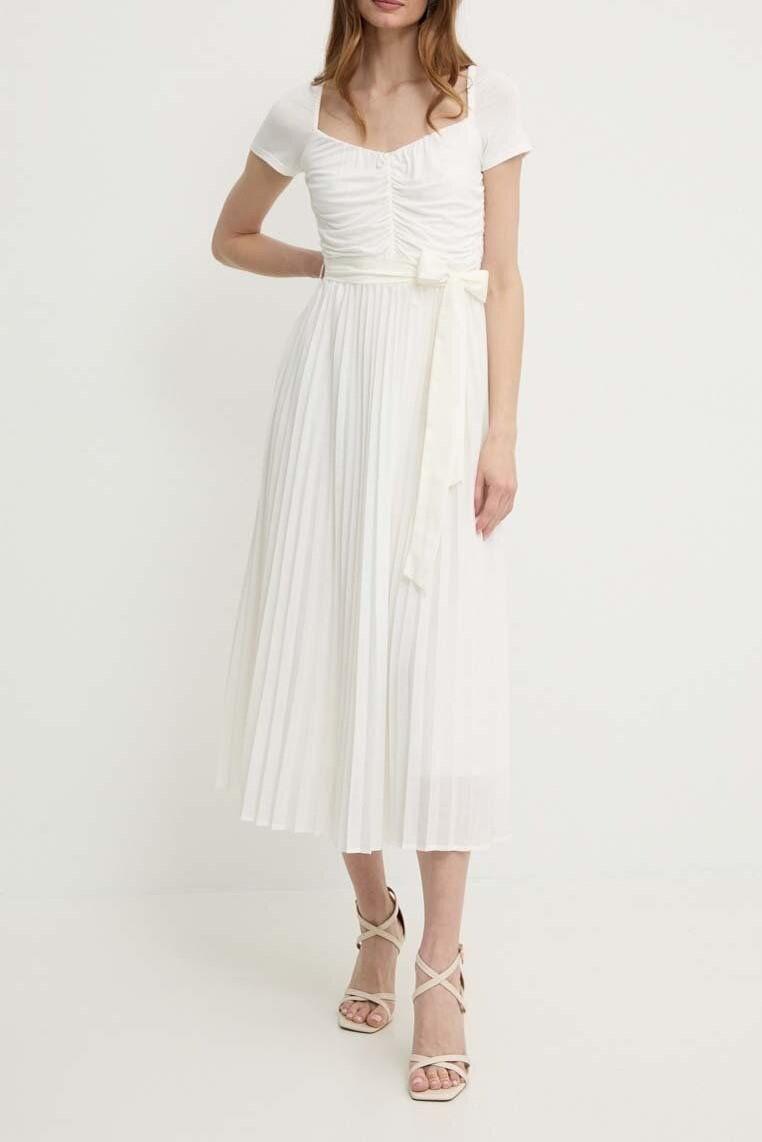 ES SS VERONICA PLEATED DRESS 
