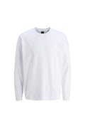 JACK AND JONES JCOFUSION INTERLOCK TEE LS CREW NECK