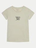CALVIN KLEIN JEANS HANDWRITING LOGO SS SLIM T-SHI