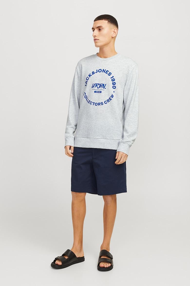 12275410/White Melange JACK AND JONES