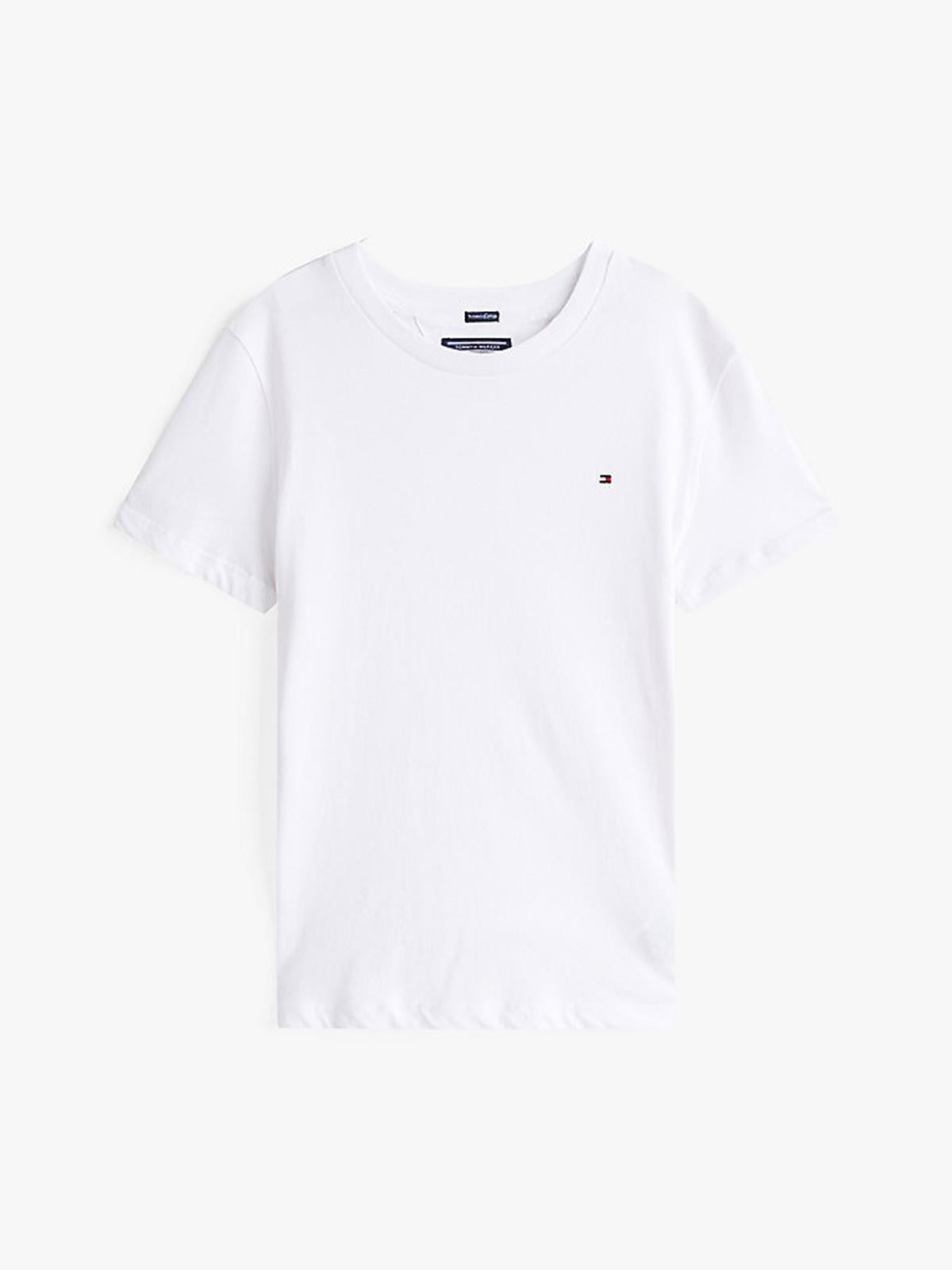BOYS BASIC CN KNIT S/S 