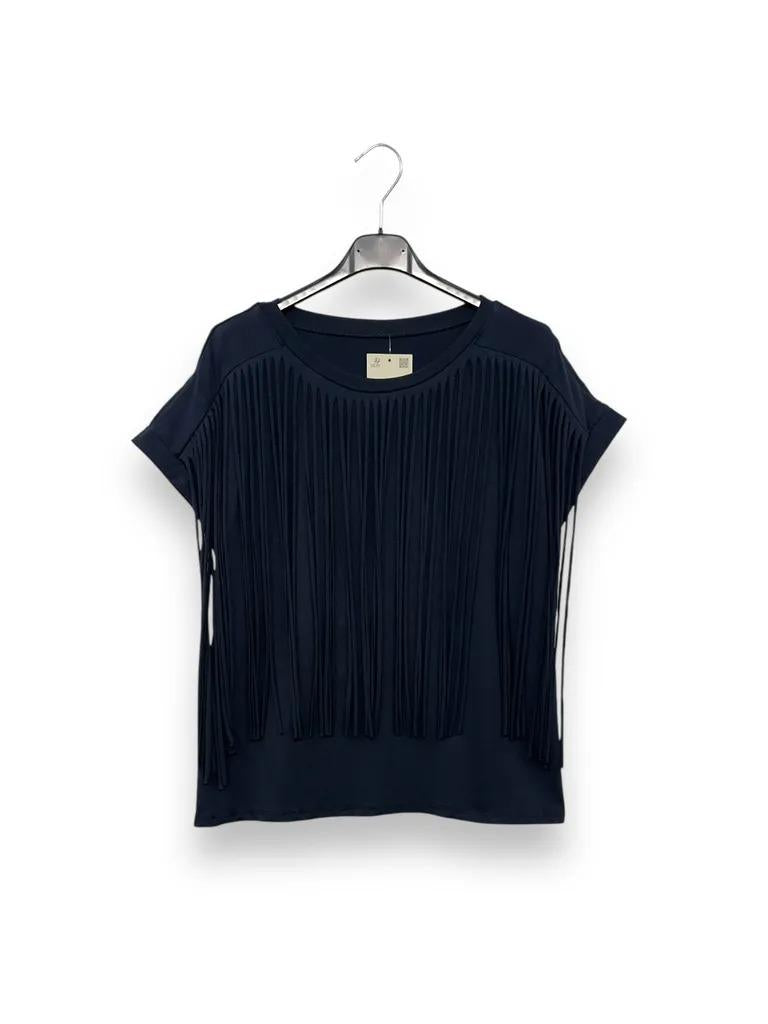 T-shirt con frange 