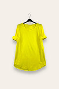 Basic crew neck cotton T-shirt, long sleeves