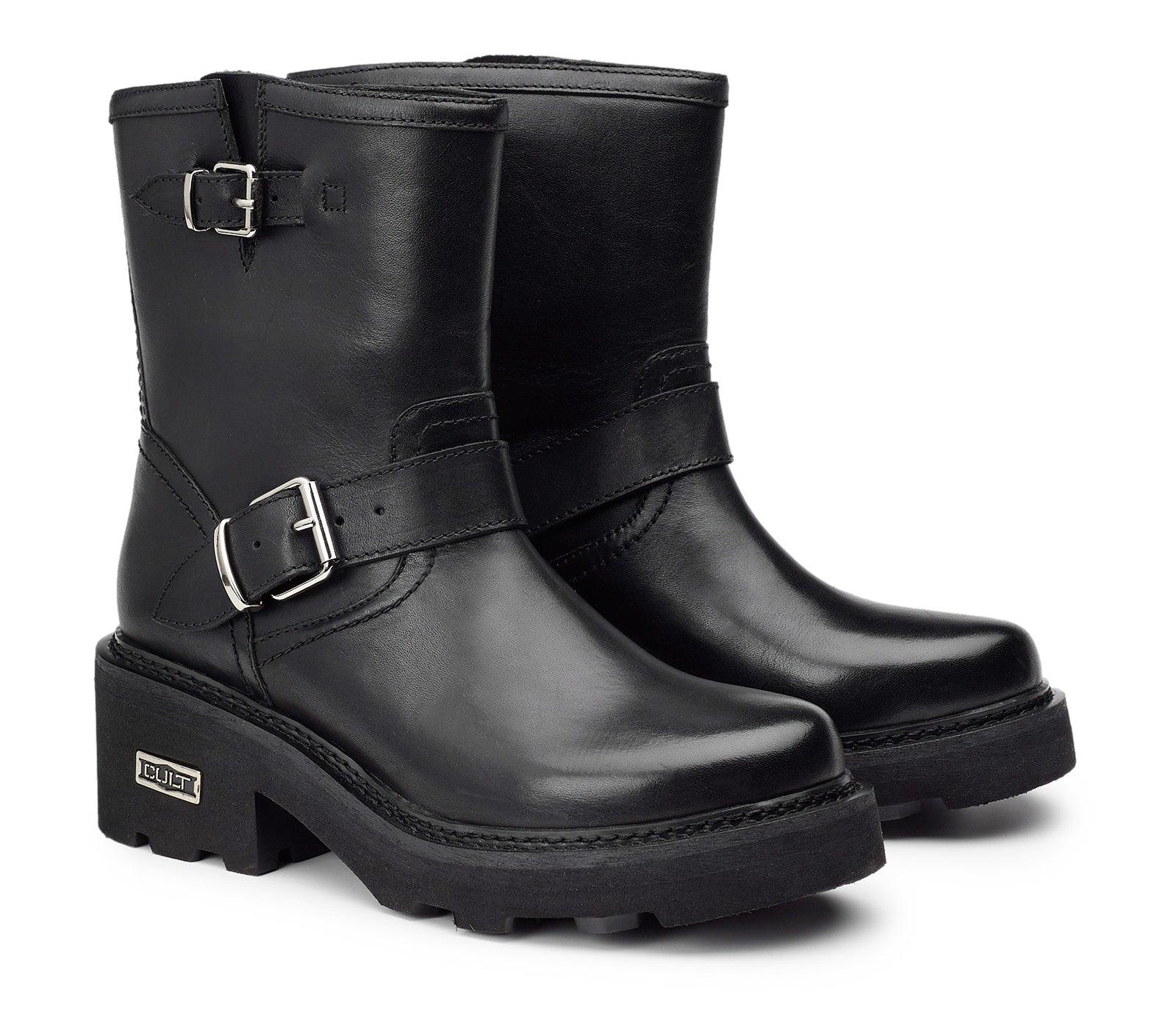 GRACE 3925 MID W LEATHER CLW392500/NERO CULT