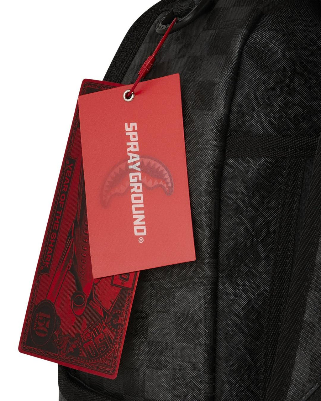 SCRIBBLE SHARK BACKPACK 910B7102NSZ/CHECK SPRAYGROUND