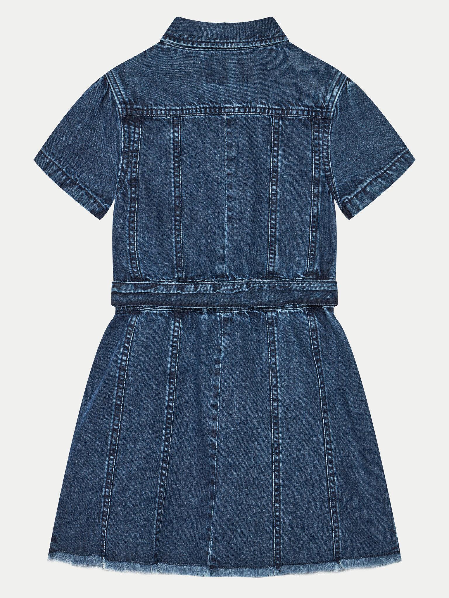 DENIM SS DRESS 